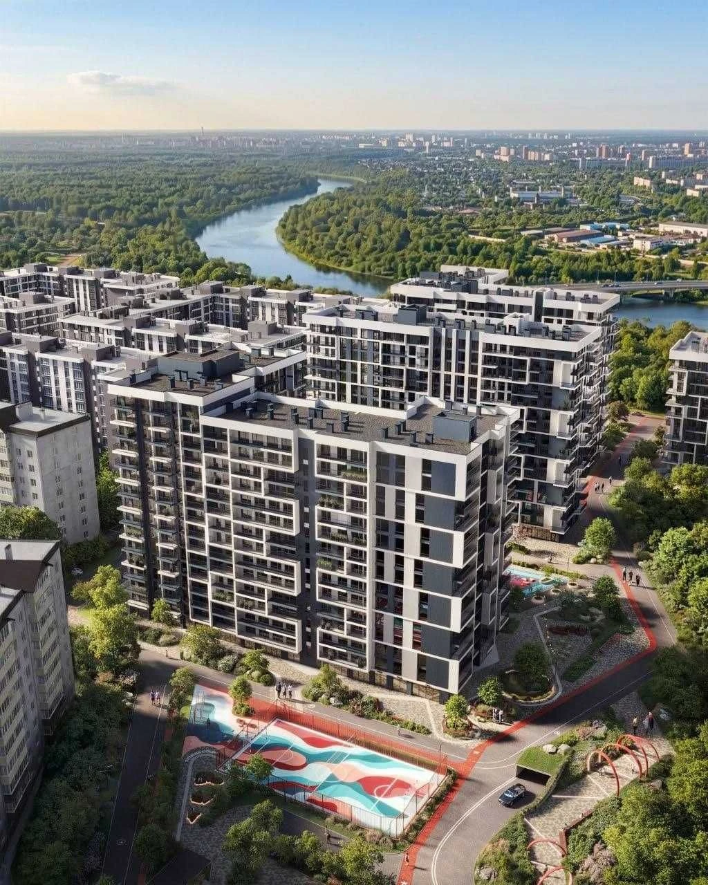 Продаж квартири з балконом в ЖК Комфорт Парк 2 від БК Благо