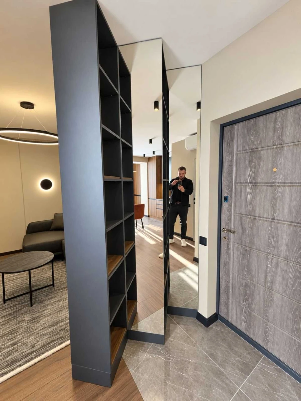 Дизайнерська 1к квартира 39 м² | Кухня-вітальня + спальня |
