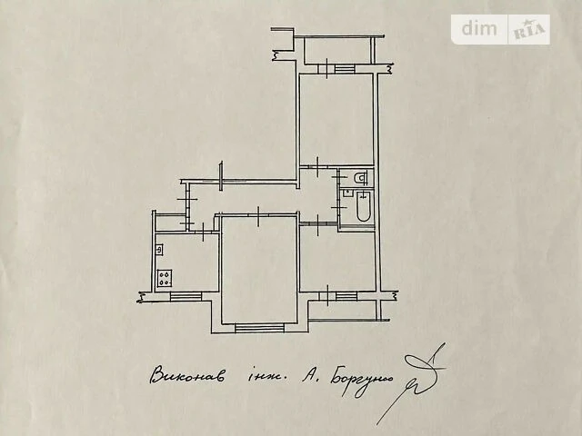 Sale of 3-room apartment 69.2 sq. m. on Orihuvatska Street 12 • ID 3