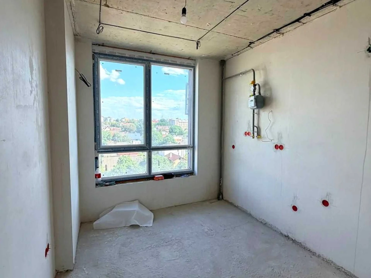 2 кімнати 59 м² | ЖК Family Plaza | Балкон з 2 кімнат | 7 по
