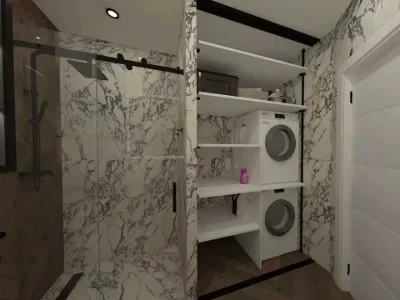 2 кімнати 59 м² | ЖК Family Plaza | Балкон з 2 кімнат | 7 по