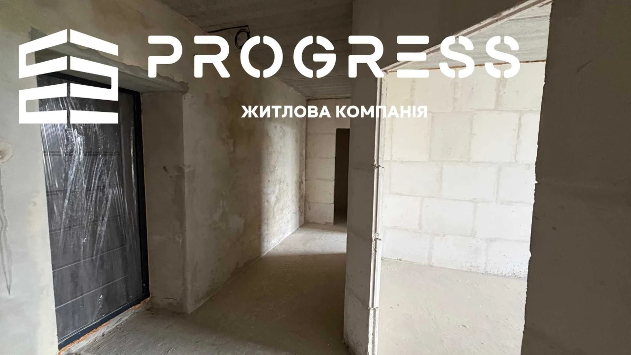 Готова до ремонту 2-кімнатна квартира в ЖК «Княгинин» 10 сек