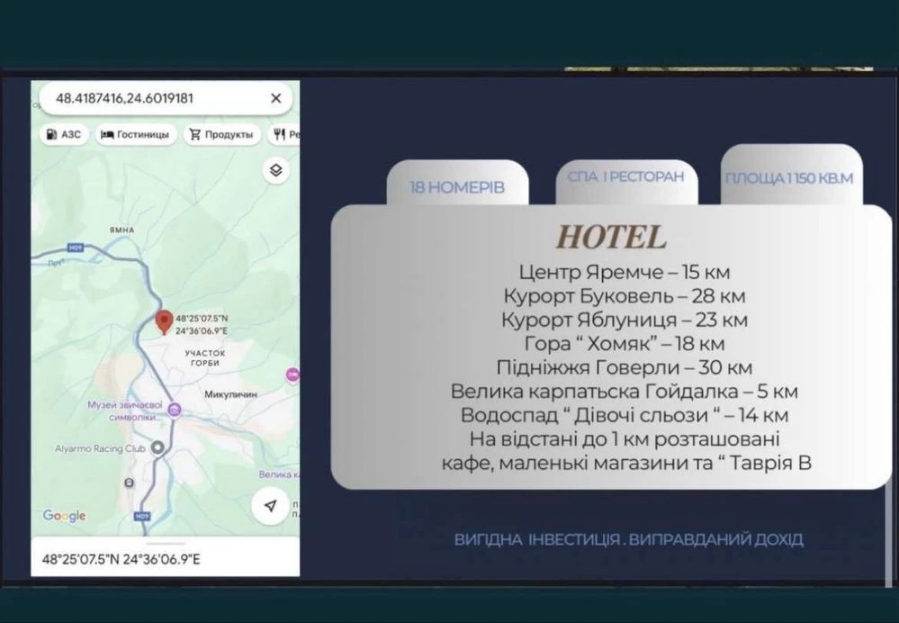 Комплекс біля буковелю