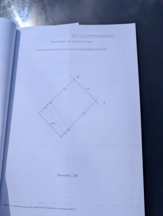Продаж ділянки неподалік ТЦ Велмарт