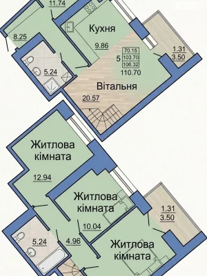 Продаж Квартира Пушкарівка