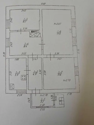 Газифікований будинок 70м², житловий стан, чудова локація!