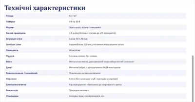 2 кімнатна квартира
