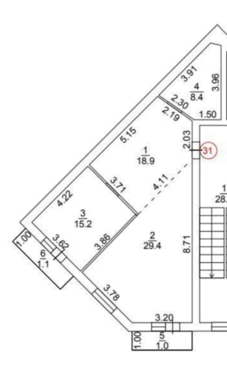 Продаж 2 кімнатної квартири ЖК Озерний Край