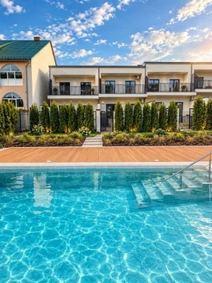 Сучасний котедж з дизайнерським ремонтом та басейном | Ужгор