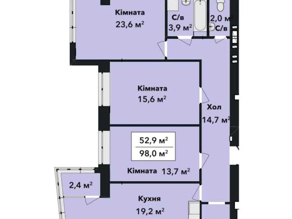 Квартира. Хмельницький, Панаса Мирного вул.