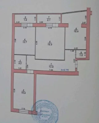 Продам здану 3к у супер популярній новобудові. Офрмлення 2%