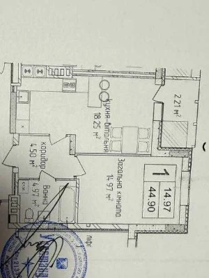 продаж 1к квартири