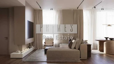 Продажа 3к квартиры 123.4м2 с готовым дизайн-проектом, ЖК TR