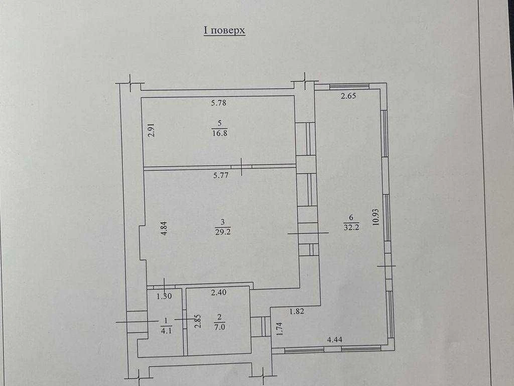 Продам 2-комнатную сталинку, Французский б-р с собственным д