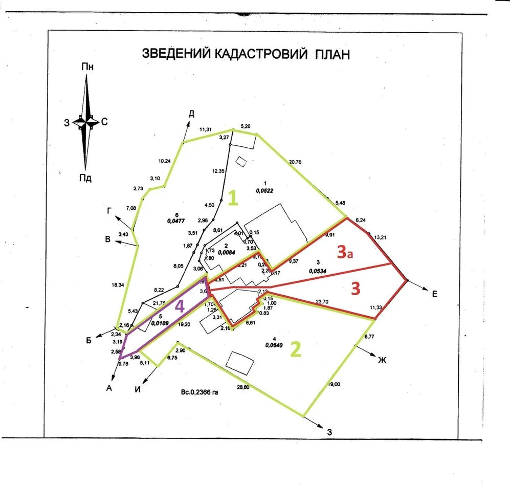 Ділянка під будівництво в центрі міста