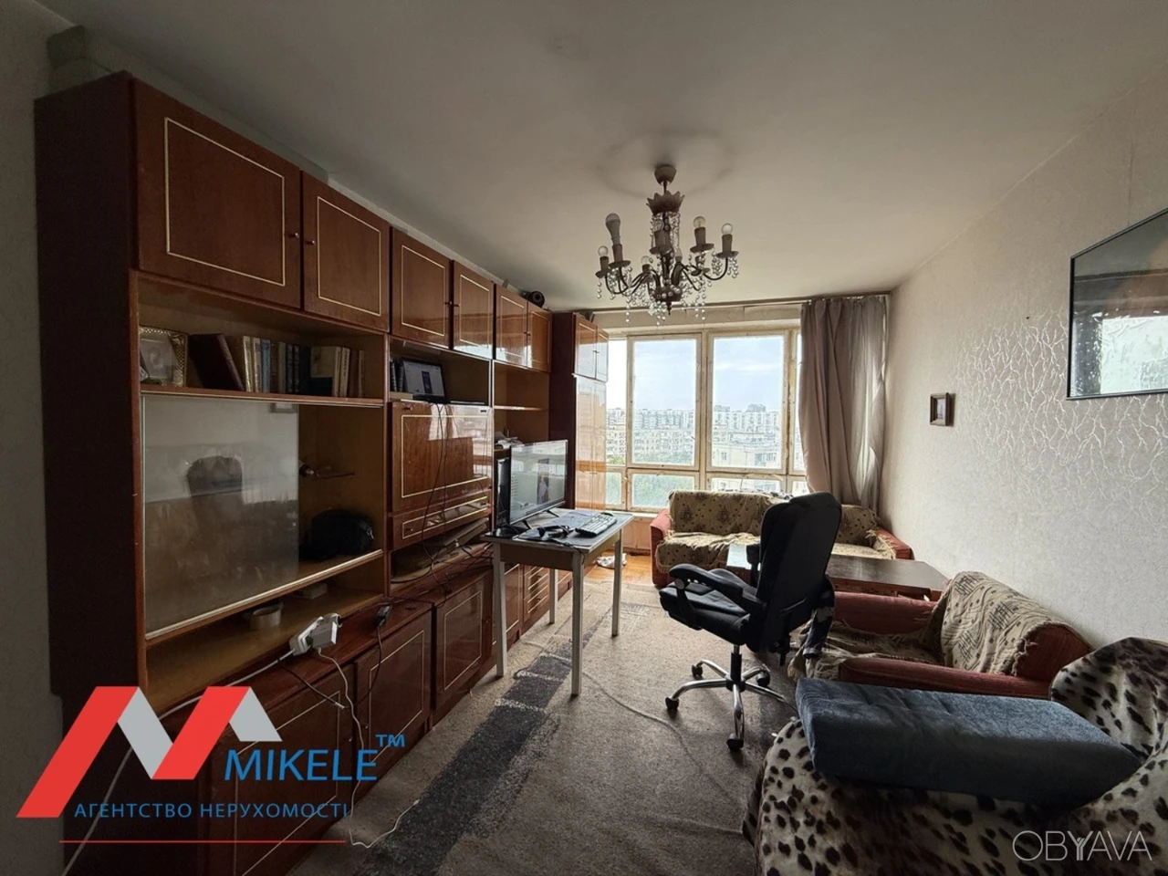 1-room apartment, 35 sq.m.