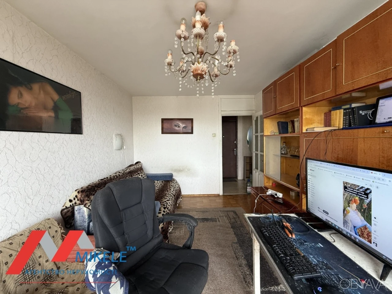 1-room apartment, 35 sq.m.