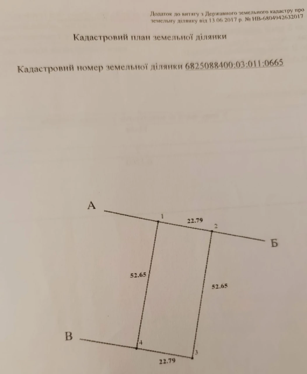 Земельна ділянка с. Стуфчинці