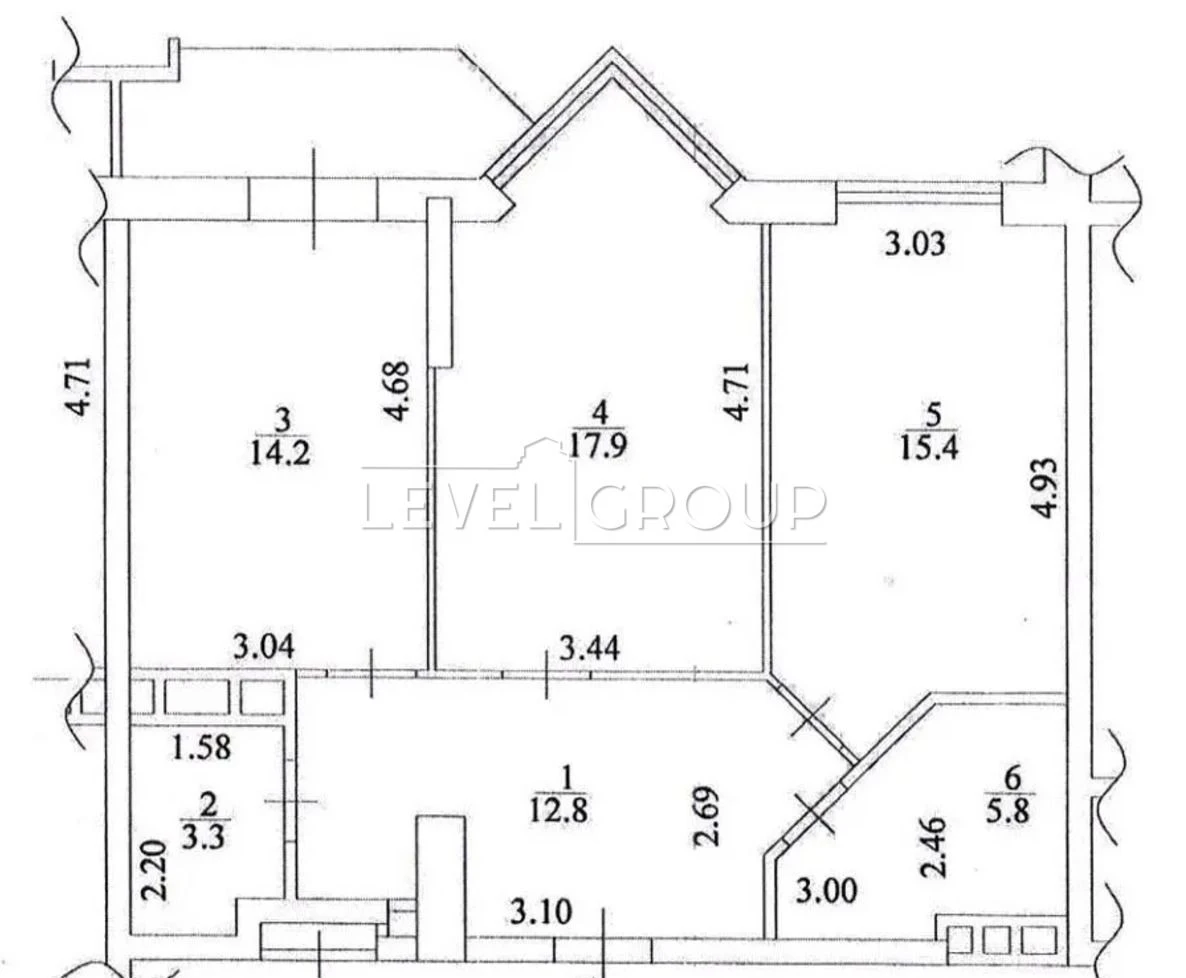 Продаж 2-кімнатної квартири , Саперне поле, 14/55 , Печерськ