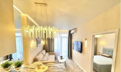 For sale 1 room apartment. Renovation. New building. Arcadia.