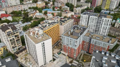 Однокімнатне помешкання 42.56 м² ЖК Велика Британія. Забудов