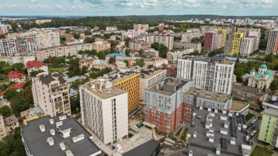 Однокімнатне помешкання 42.56 м² ЖК Велика Британія. Забудов