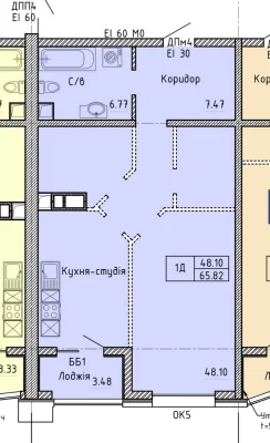 Продам 1-к квартиру ЖК Олимпийский с видом на парк, пр.Шевче