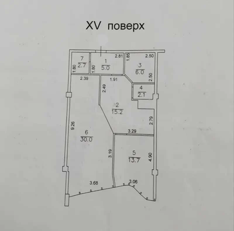 2-комнатная квартира 75М² в ЖК Гагарин Плаза • 15/24 • Панор