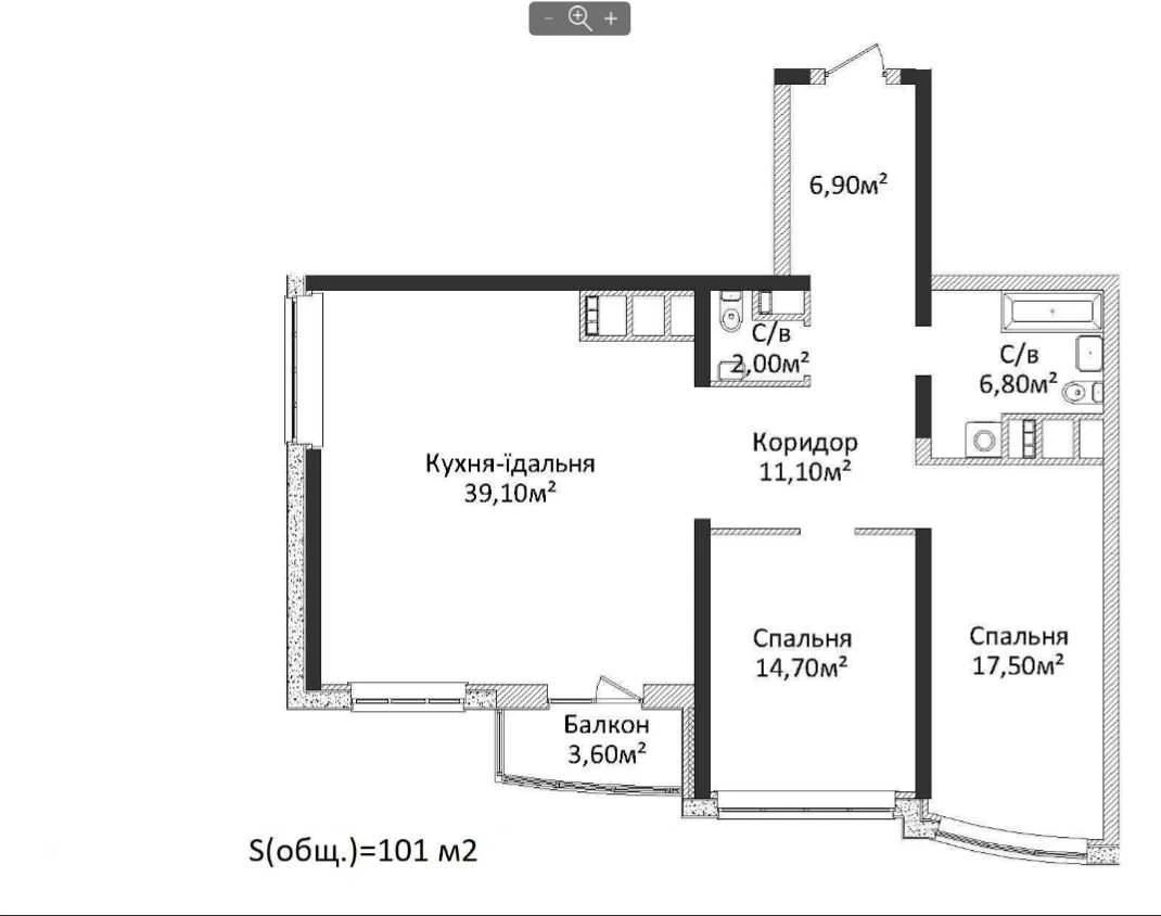 Продам 2 комнатную квартиру, новый дом, жк 4 Сезона, Гагарин