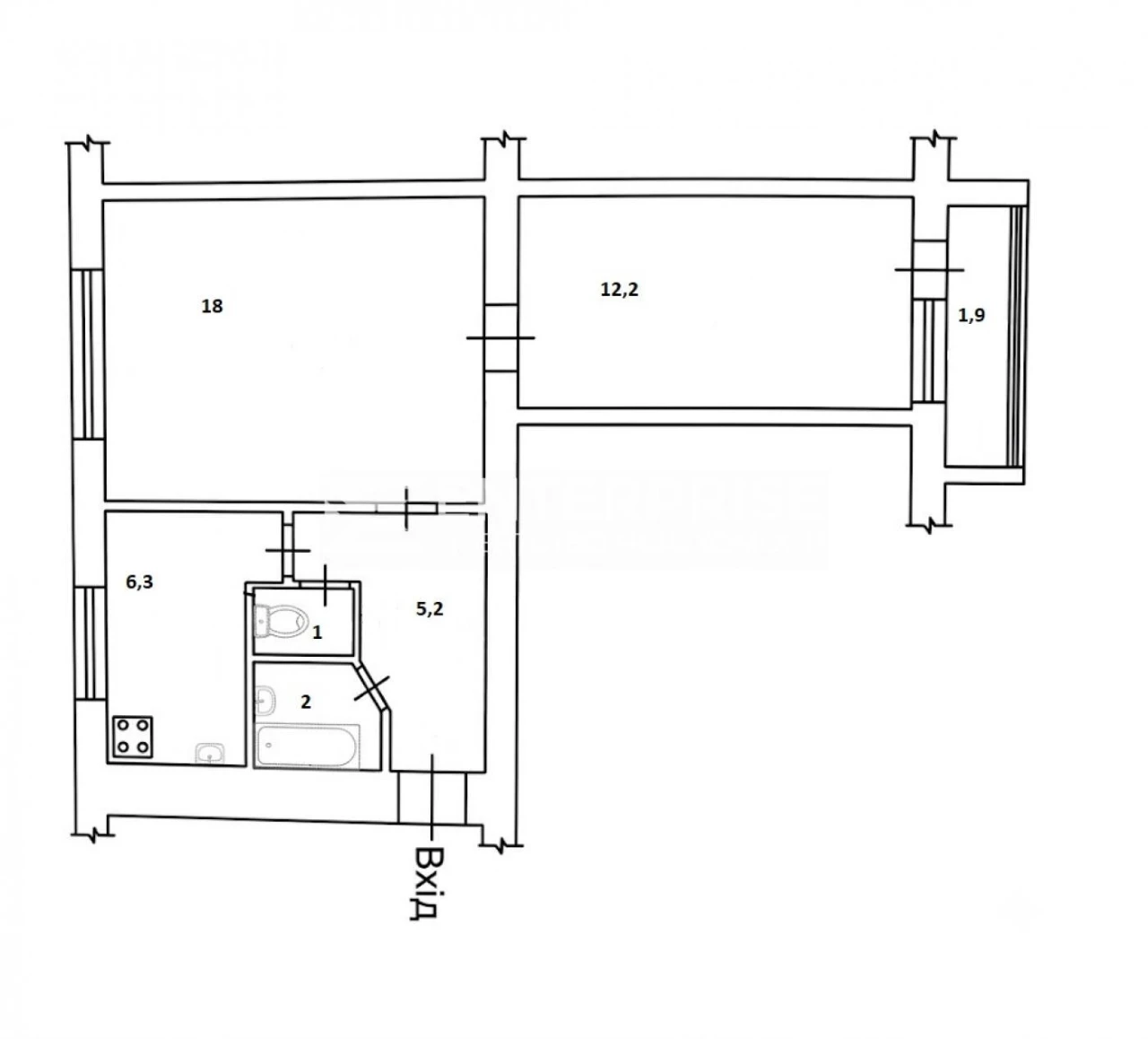 Продаж 2к квартири, пр-т. Берестейський, Шулявка, Шевченківс