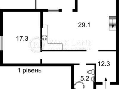 Квартира. Київ, Софії Русової вул.