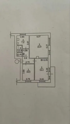 3к 69 м² на Софіївській біля Приморського бульвару, ремонт,