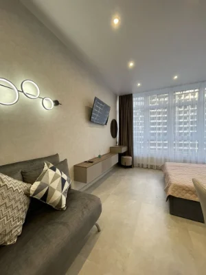 I will rent a 1-room apartment in the Atmosfera Arcadia residential complex