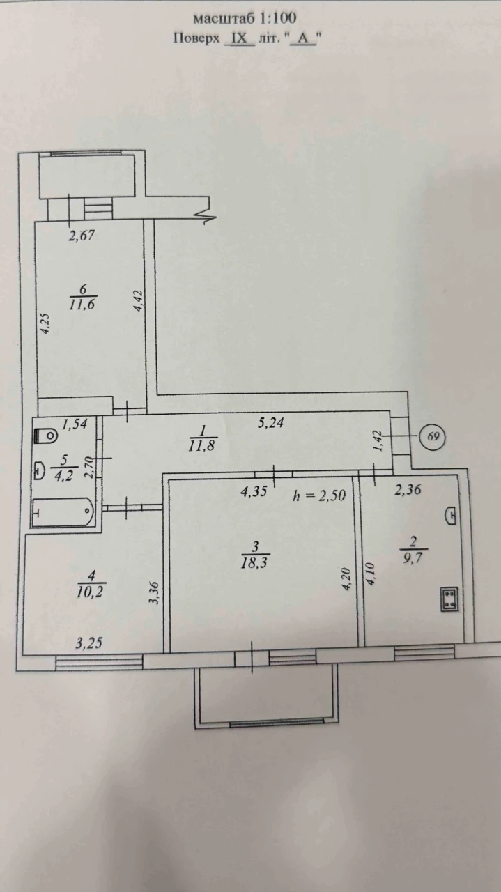 3-room apartment for sale, Danyla Halytskoho St., Slovianka, Vinny