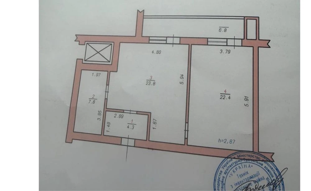 Продаж 1к новобудова в центрі