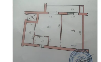 Продаж 1к новобудова в центрі