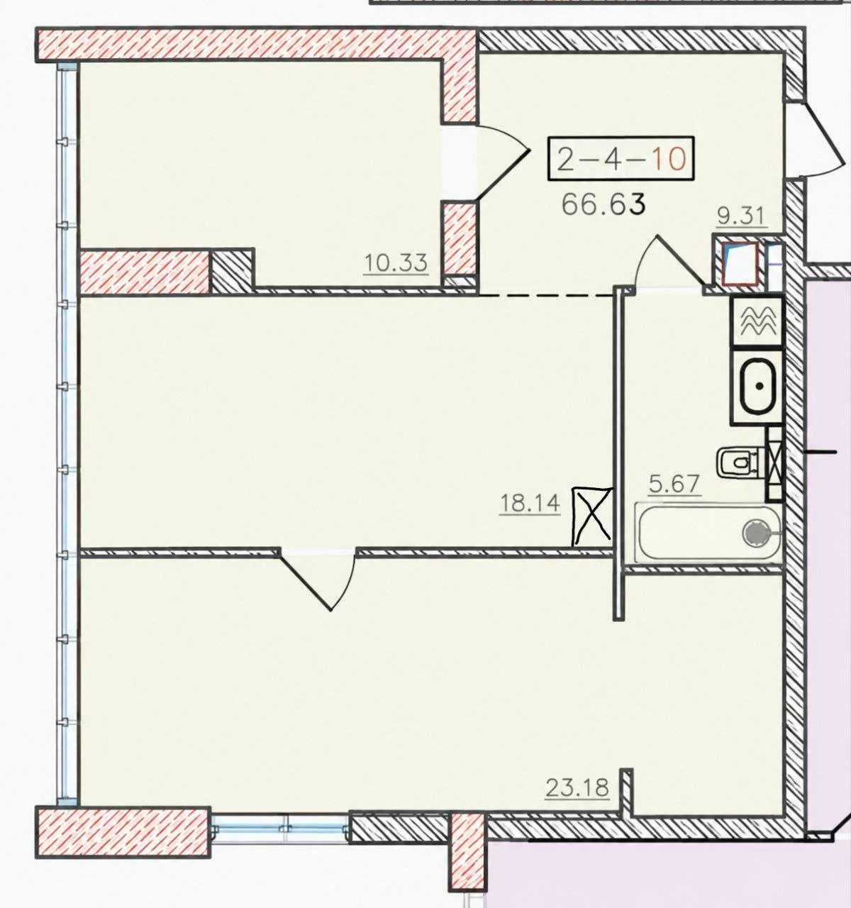 Ипподром! Продам 3 комн в ЖК 64 Жемчужина. Краснова Кадорр!