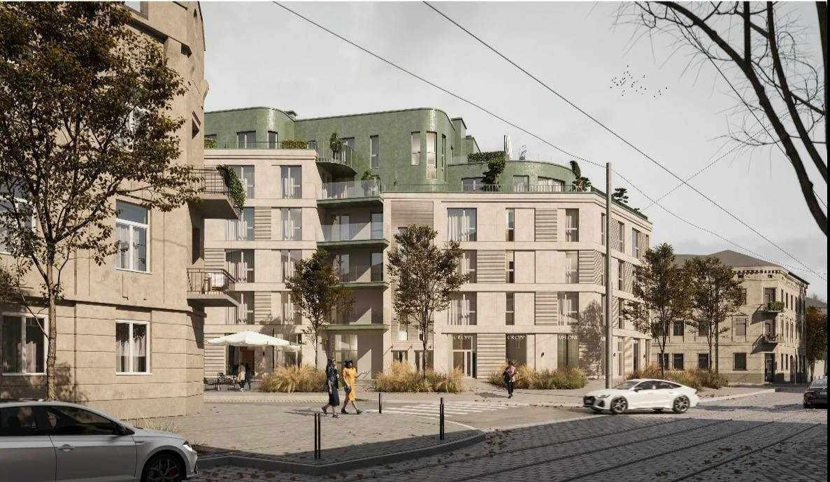 For sale a spacious 1-room apartment with a large terrace in the