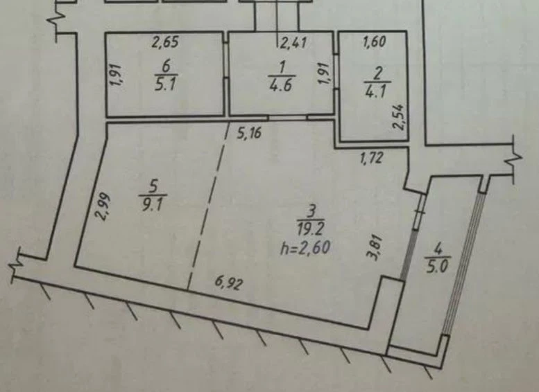 Продаж 1-к, ЖК Шенген,  Залізнична, 47/19/28м2 , 78999 $