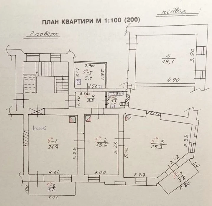 Продаж  3-кім. квартири по вул.  Патріарха Димитрія Яреми (