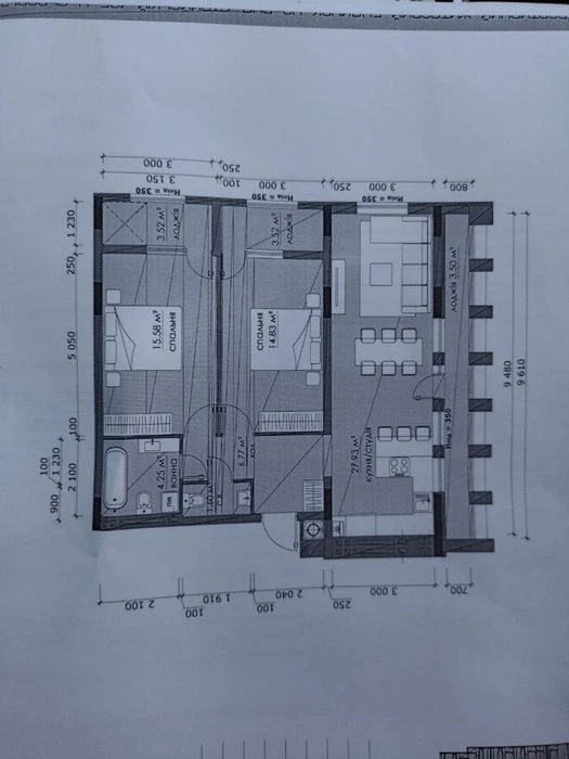 Продаж 2к квартири від власника