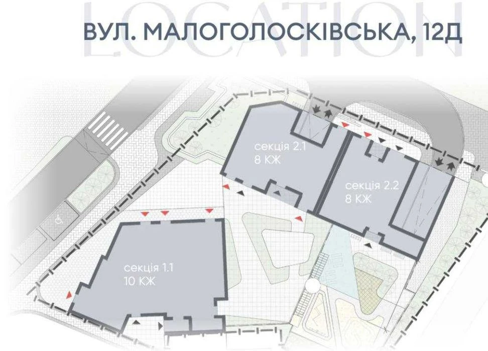 Продаж 2-кімнатної квартири 77,08 м2 у сучасному житловому к
