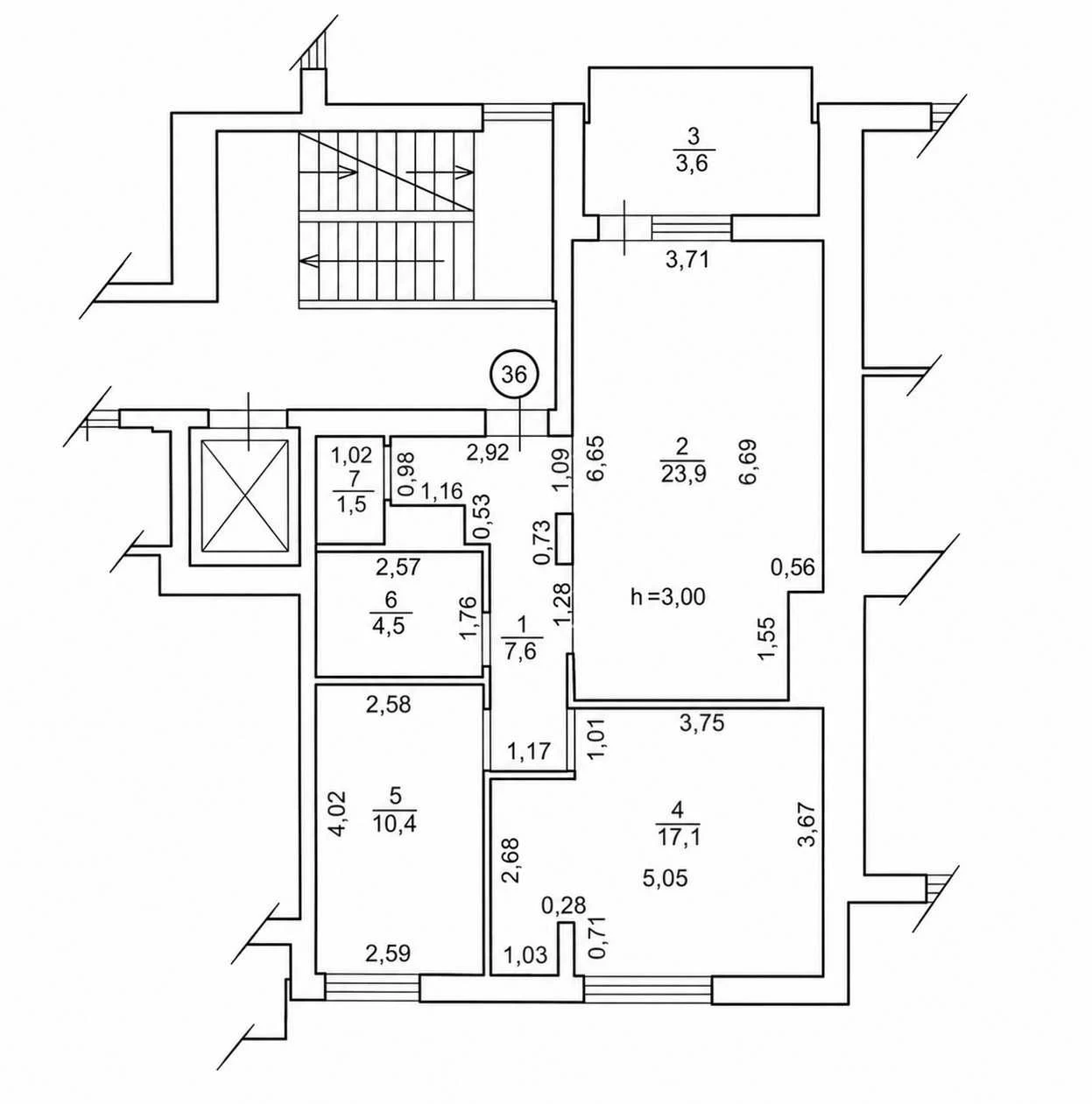 2-кімнатна квартира з ремонтом 68,6 м² у новобудові, ЖК Vill