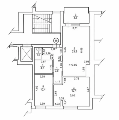 2-кімнатна квартира з ремонтом 68,6 м² у новобудові, ЖК Vill