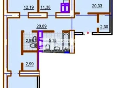 Apartment. Kharkiv, Shakespeare St.