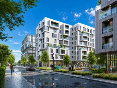2-кімнатна квартира 75,08 м² у ЖК FIVE ADDRESS — без комісії