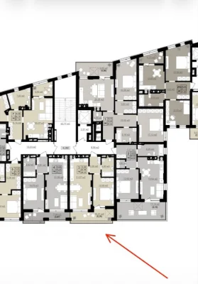 Продаж 1-кімнатної (48 м²) квартири з балконом в центрі Льво