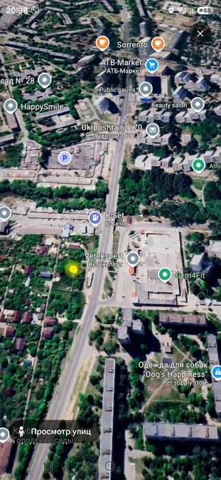 Продам участок красная линия