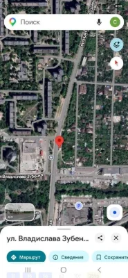 Продам участок красная линия