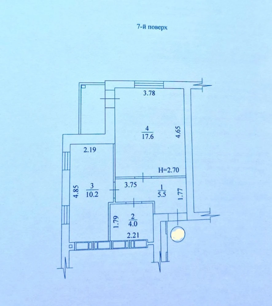 Продам 1 к. квартиру, ремонт 80%, ЖК Гідропарк, м. Київська,